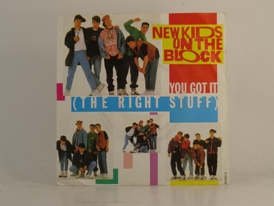 NEW KIDS ON THE BLOCK YOU GOT IT (THE RIGHT STUFF) (2) (78) 2 Track 7'' Single in