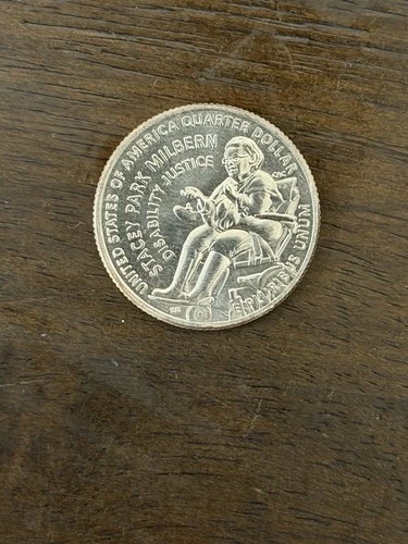 Photo of a 2025-P American Woman Quarter from an eBay sale