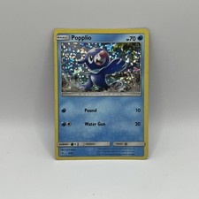 Popplio 4/12 Confetti Holo Pokemon Card (McDonald's Promos Collection 2017)
