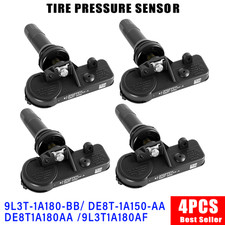 Set of 4 For Ford F-150 TPMS Tire Pressure Sensors DE8T1A180AA /9L3T1A180AF