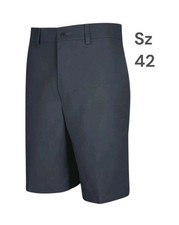 Red Kap Work Shorts Dura-Kap Plain Front Men's Industrial Uniform Gray Sz 42