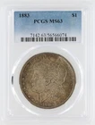 1883 Morgan Silver Dollar PCGS MS63 S$1 Philadelphia Minted No Reserve