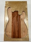 Cherry + Padauk Guitar Body Blank 21" x 14-1/2" x 1-3/4" (3-Pcs Glued) #72 — photo 3