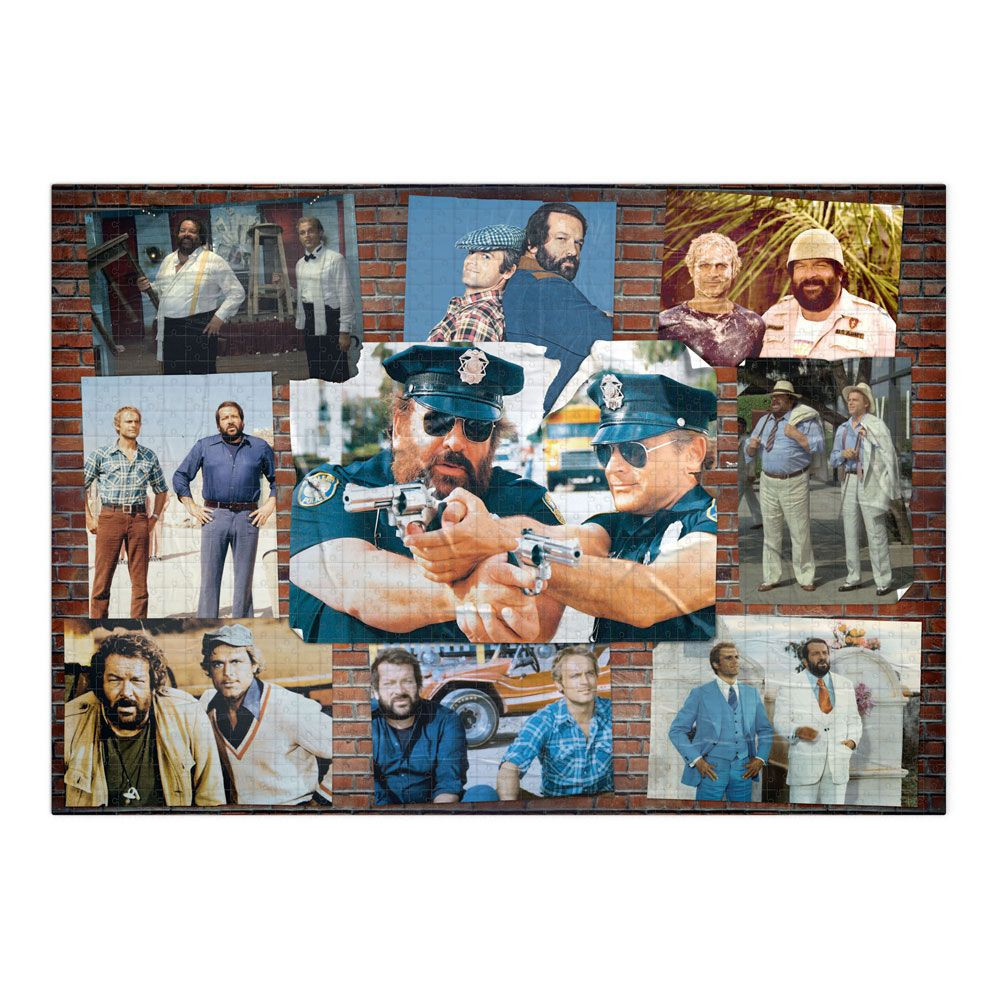 Bud Spencer and Terence Hill 1000-Piece Jigsaw Puzzle Poster Wall Art