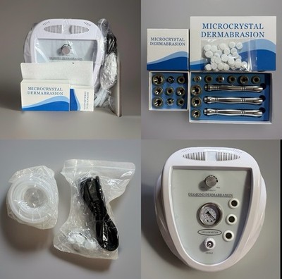 UNOISETION Professional Diamond Microderm Adj 0-68cmHg Suction Power 18-Tips