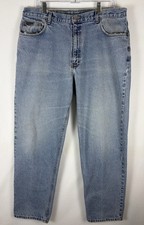 Vintage 90s Calvin Klein Jeans 38x32 Easy Fit Double Stonewash USA Distressed