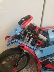 Lego 42036 Technic Street Motorcycle 100% Complete 