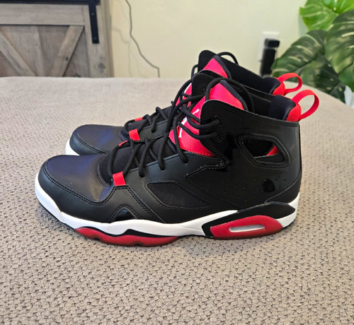 Jordan Air Jordan Flight Club 91 Bred Men’s Mid Top Leather Sneaker DC7329-006