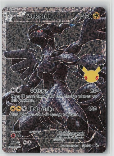 Zekrom 114/114 Celebrations: Classic Collection Classic Collection NM Holo - Foto 1 di 2
