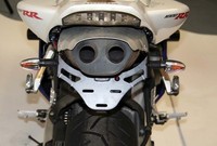 Halteplatte R&G Racing Schwarz Honda CBR600RR/1000RR Fireblade