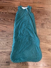 kyte baby sleep sack medium 1.0 Tog Green Medium Zip On Side Bedding Sleeper