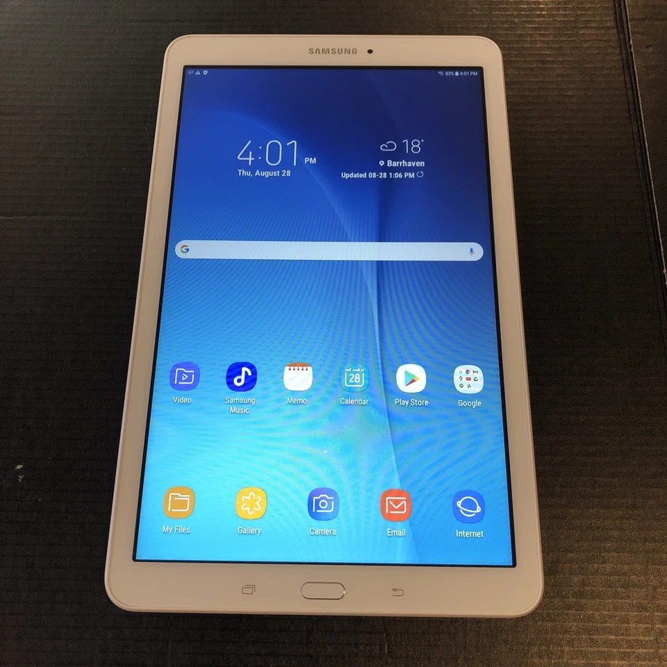 Samsung Galaxy Tab E 9.6in 16GB WiFi Android Tablet SM-T560 - White - Image 2 of 4