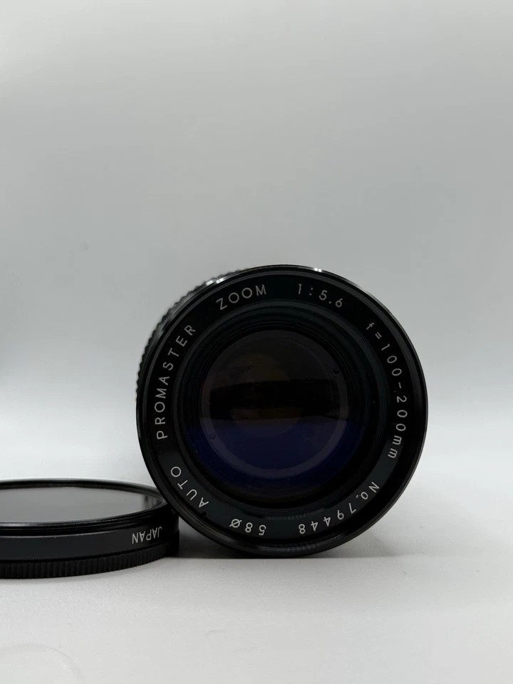 Auto ProMaster Zoom 100-200mm f/2.5-6 Lens Made in Japan Tested WORKING ✔️✔️ - Image 2 of 4