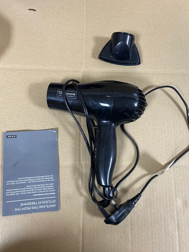 TRESemme Compact 2000W Haar DC Motor Trockner leicht & kompakt 2 Geschwindigkeiten schwarz