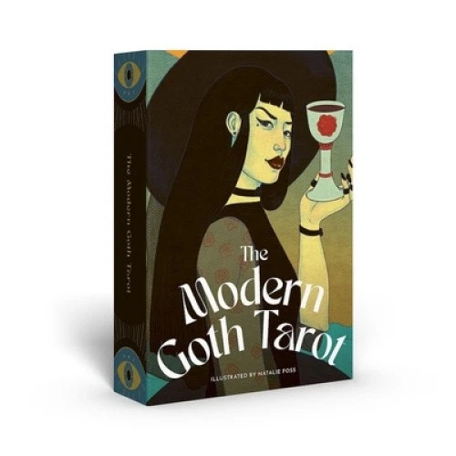 The Modern Goth Tarot Deck: An Illustrated 78-Card Set of Tarot Cards, Based - Foto 1 di 2