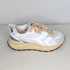 Diadora Mercury Elite Urban (Men 7.5 Womens 9) White Sneakers Casual Shoes