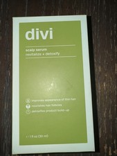 Divi Scalp Serum Revitalize  Detoxify 1 Oz 30 mL Full Size For Thin Hair bn 