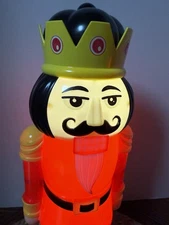 LED Light Up Nutcracker Tabletop Decor 14" Red Green Yellow