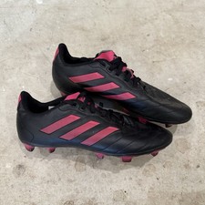 Adidas Goletto VII FG Soccer Cleats Youth Size 6 Pink Black Unisex GX6907