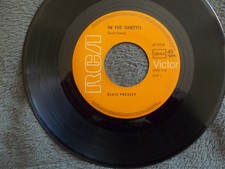 Elvis Presley - In the ghetto / Any day now  ...