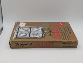 The Legend of Zelda (Nintendo NES, 1987) Gold Cart W/ Original Box Authentic