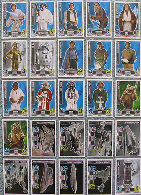 Star Wars Force Attax Movie Saga Basiskarten