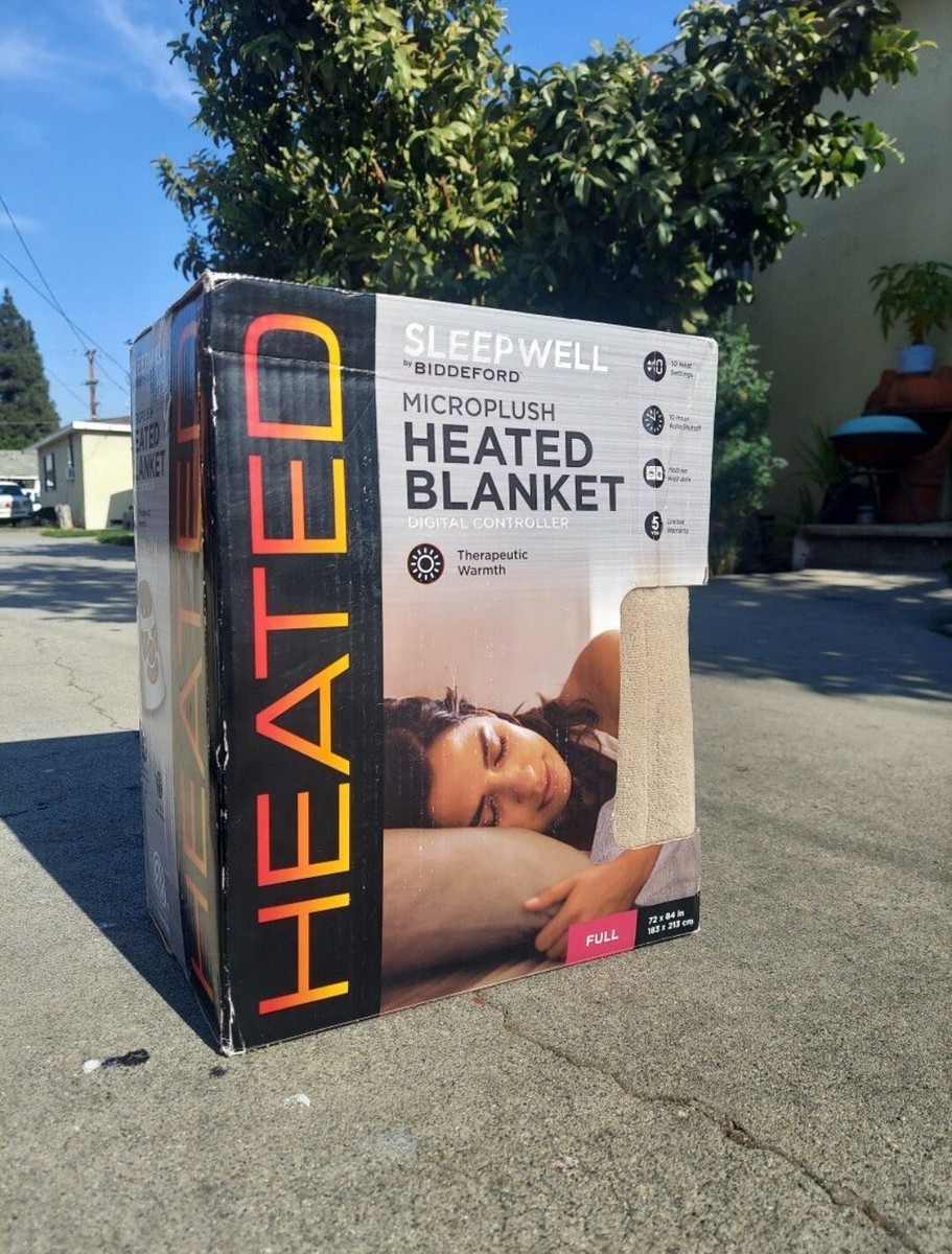 Biddeford Therapeutic Electric Blanket Biddeford Blankets Sherpa