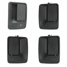 Front Rear Exterior Door Handle Set for Ford F-250 F-350 Excursion F-450