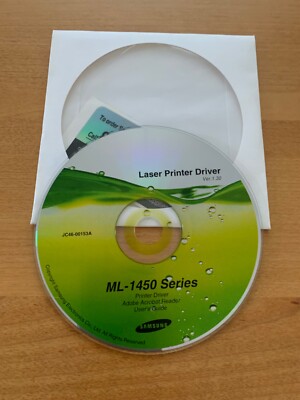 New | Genuine Samsung ML-1450 Series Printer CD Software Drivers Utilities