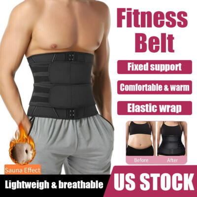 Body Slimming Trimmer High Compression Waist Training Elastic Belt Sauna Sweat