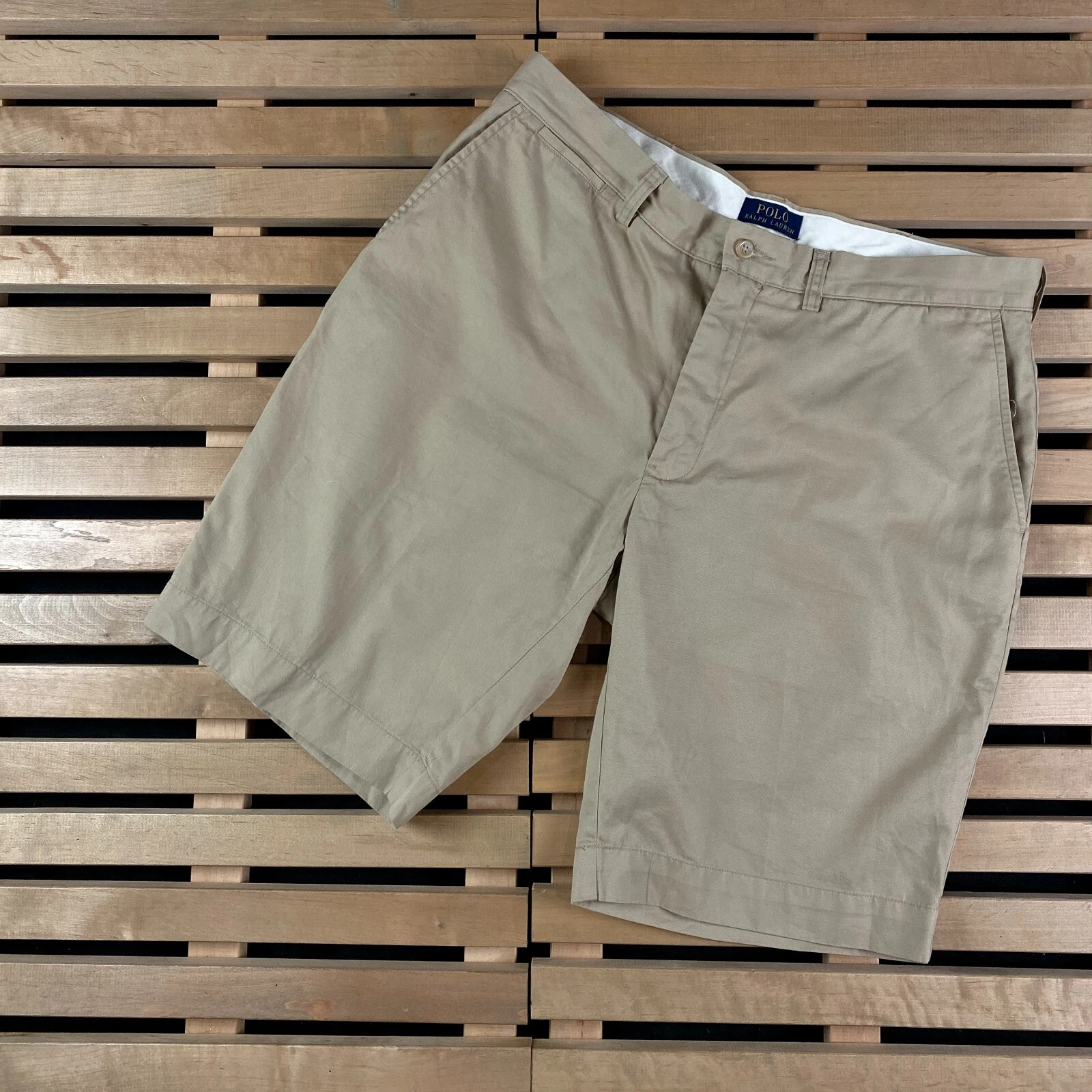 Mens Chinos Shorts Polo by Ralph Lauren Size 36