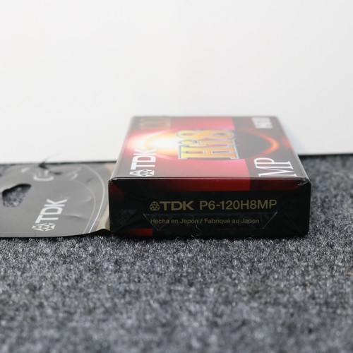 TDK Hi8 MP 120 mins 8mm Camcorder Video Cassette Tape NEW FACTORY SEALED! - Photo 4 sur 4