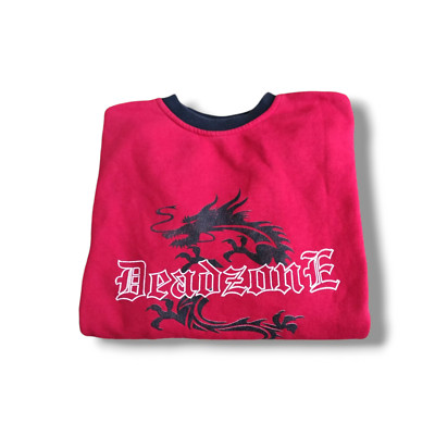 Identic Sweatshirt Vintage Dead Zone Gothic Größe XXL Kleidung Ein XL