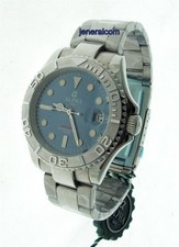 Orologio Alpha Yacht Master quadrante blu datario ore 3