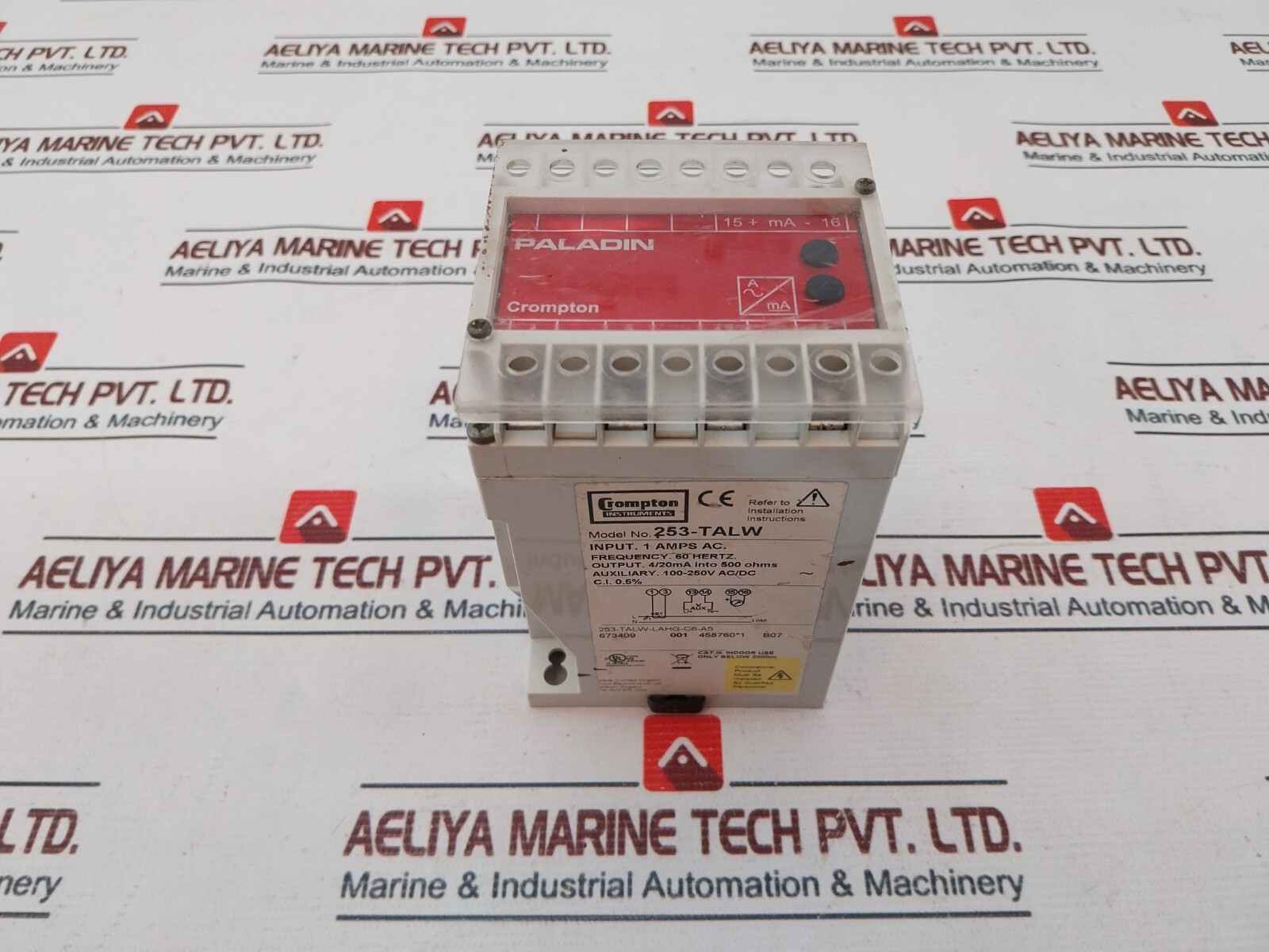 CROMPTON 253-TALW Current Transducer 60Hz