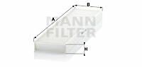Filtre d'habitacle BMW 524