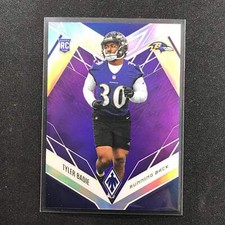 2022 Phoenix Tyler Badie Rookie Purple /125