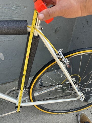 1987 Vintage Road Bike Peugeot Vitesses Mavic Cinelli Shimano 105 Dura-ace ๐ด๐๏ธ - Picture 24 of 24