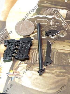 Hot Toys MMS199 G.I. Joe Roadblock 1/6 action figure's gun knife