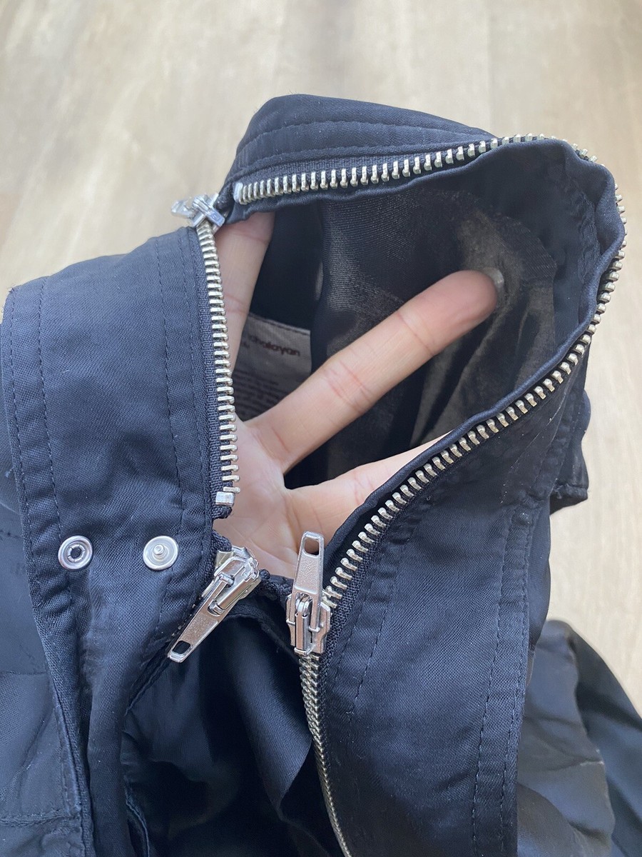 Hussein Chalayan Collectible Early VTG Zipper Black Hussein Chalayan Collectible Early VTG Zipper Black