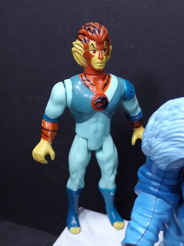 9 Vintage ThunderCats Figures Lion-o, Panthro, Mumm-ra, Monkian, Slithe, Tygra - Picture 5 of 10