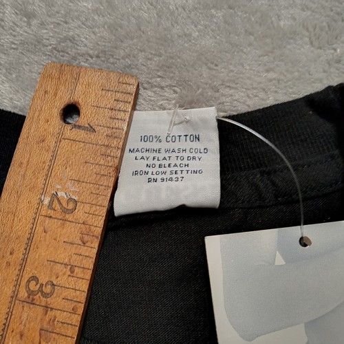 NUEVO CON ETIQUETAS Camisa Guess Jeans Para Hombres Pequeña Dragón Estampado Doble Cara Hecha en EE. UU. DEADSTOCK - Imagen 8 de 12