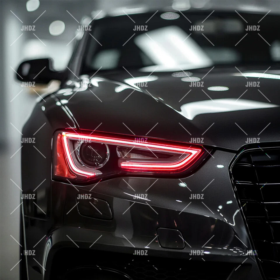 Luz de circulación diurna roja placas LED DRL para Audi A5 S5 RS5 2013-2017 xenón Foto 4 de 4