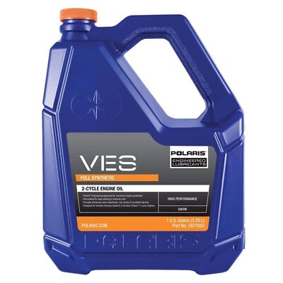 Polaris 1 Gallon OEM Polaris VES Gold Synthetic 2 Cycle Snowmobile...