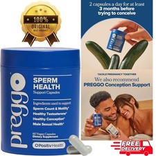 PREGGO O-Possitive Sperm Health Support Capsules