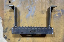 RWM Universal Brand New Weld-On 12” drop step 4pc kit Raw Steel Step 1/4" Thick