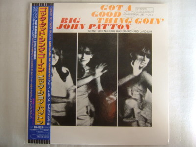 ★ブルー・ノート★『ゴッタ・グッド・シング・ゴーイン』ビッグ・ジョン・パットン BIG JOHN PATTON GOT A GOOD THING GOIN / JAPAN BLUE NOTE WITH
