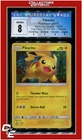 SM Black Star Promo SM76 Pikachu Cosmos Holo CGC 8 - Subgrades