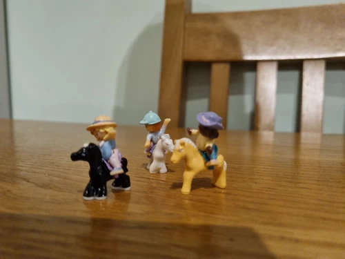 EUC 100% Complete Vintage Polly Pocket Happy Horses 1994