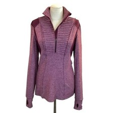 Lululemon 1/2 Zip Ruffled Running Jacket